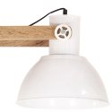 Industrialna lampa wisząca, 25 W, biała, 109 cm, E27