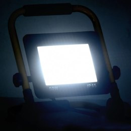 Reflektor LED z uchwytem, 50 W, zimne białe światło