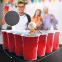 Zestaw stołowy Beer Pong o regulowanej wysokości 240 x 61 cm