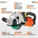 TIMBERTECH Wycinarka z laserem , 1700 W