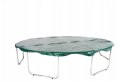 Trampolina Ogrodowa Jumpi 312cm/10FT Maxy Comfort Plus Żółta Z Wewnętrzną Siatką