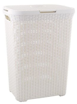 Kosz na bieliznę STYLE RATTAN 60 l krem ​​CURVER