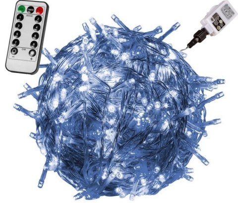 Świąteczne LED oświetlenie -40 m, 400 LED, zimna biel, pilot Świąteczne LED oświetlenie -40 m, 400 LED, zimna biel, pilot