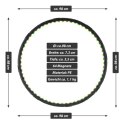 MAXXIVA Obręcz do masażu Hula Hoop, 98 cm, czarna