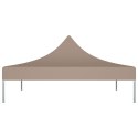 Dach namiotu imprezowego, 3 x 3 m, kolor taupe, 270 g/m²