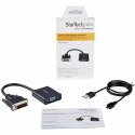 Adapter DVI-D na VGA Startech DVI2VGAE 0,19 m Czarny