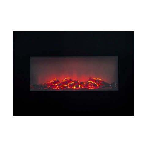 Dekoracyjny Kominek Elektryczny Ścienny Classic Fire Memphis Czarny 1800 W 66 x 13 x 46 cm