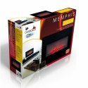 Dekoracyjny Kominek Elektryczny Ścienny Classic Fire Memphis Czarny 1800 W 66 x 13 x 46 cm