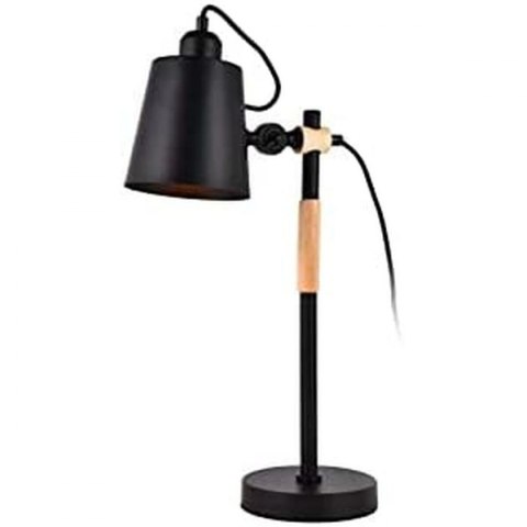 Lampka Biurkowa EDM 32114 Czarny Metal 60 W (Ø 15 x 54 cm)