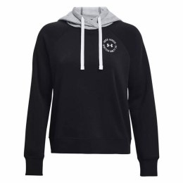 Bluza z kapturem Męska Under Armour Rival Fleece CB Czarny - M