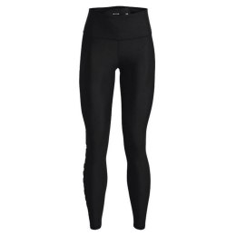 Legginsy Sportowe Damskie Under Armour HeatGear Branded Czarny - M