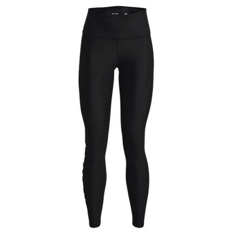 Legginsy Sportowe Damskie Under Armour HeatGear Branded Czarny - S