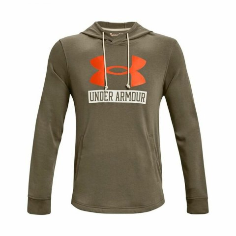 Bluza z kapturem Męska Under Armour Hoodie Khaki - S