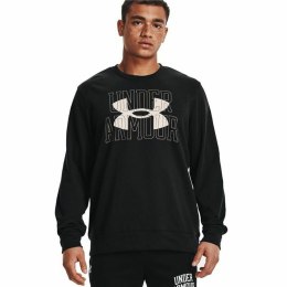 Koszulka z długim rękawem Męska Under Armour Logo Crew Czarny - L