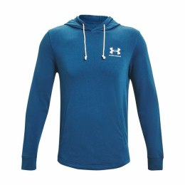 Bluza z kapturem Męska Under Armour Rival Terry Niebieski - L