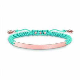 Bransoletka Damska Thomas Sabo LBA0062-597-1 Niebieski Różowe złoto Srebro - 14,5-21 cm