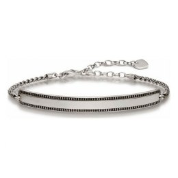 Bransoletka Unisex Thomas Sabo LBA0009-643-11 Srebrzysty Czarny 19 cm 15-18 cm - 15-18 cm