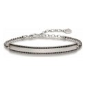 Bransoletka Unisex Thomas Sabo LBA0009-643-11 Srebrzysty Czarny 19 cm 15-18 cm - 16,5-19,5 cm