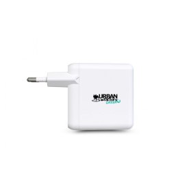 Ładowarka ścienna + kabel-USB C Urban Factory GSC65UF Biały