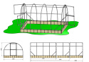 Szklarnia Maja 24 m2 (3x8 m) poliwęglan 4 mm