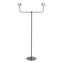 Lampa Stojąca 70 x 70 x 154 cm Czarny Stal