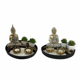 Figurka Dekoracyjna DKD Home Decor 26 x 26 x 18 cm Orientalny Ogród (2 Sztuk)