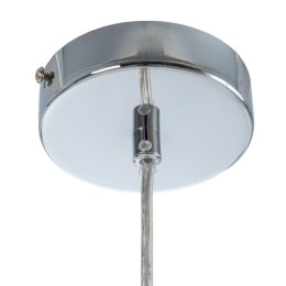 Lampa Sufitowa Szkło Metal Srebro Ø 10 cm 20 x 20 x 120 cm