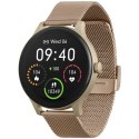 Garett Smartwatch Classy złoty stalowy