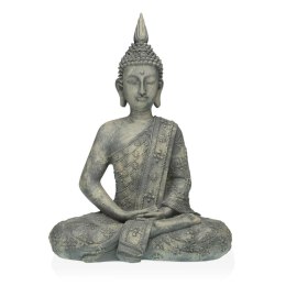 Figurka Dekoracyjna Versa Szary Budda 19 x 40 x 28 cm Żywica