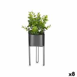 Roślina Dekoracyjna Eukaliptus Metal Plastikowy 14 x 40 x 14 cm (8 Sztuk)