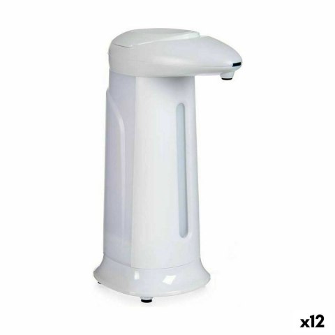 Automatyczny dozownik mydła z czujnikiem Berilo B1168P Biały ABS 350 ml 8 x 18,5 x 12,5 cm (12 Sztuk)