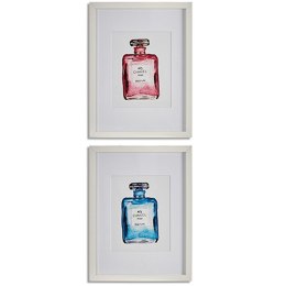 Obraz CH Nº5 Perfumy Szkło Płyta 33 x 3 x 43 cm (6 Sztuk)