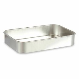 Forma do pieczenia Srebrzysty Aluminium 31 x 5,5 x 21,5 cm (12 Sztuk)