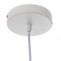 Lampa Sufitowa 27 x 27 x 32 cm Metal Biały Ø 10 cm