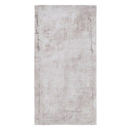 Dywan 80 x 150 cm Poliester Bawełna Taupe