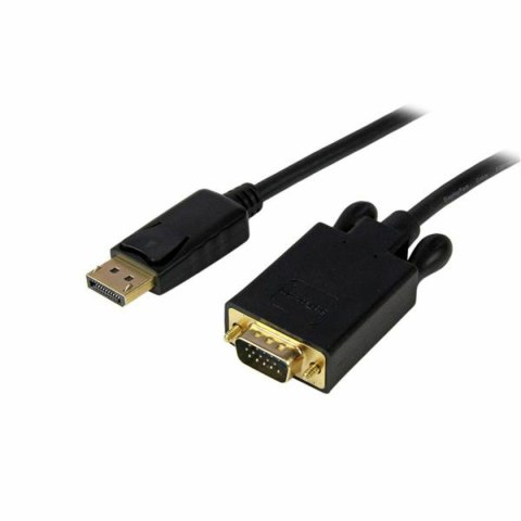 Adapter DisplayPort na VGA Startech DP2VGAMM10B 3 m Czarny