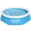 Bestway Nadmuchiwany basen Fast Set, okrągły, 244 x 66 cm, 57265