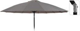 Parasol ogrodowy Shanghai 270 cm aluminium łamany ciemnoszary