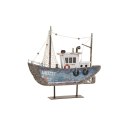 Figurka Dekoracyjna DKD Home Decor Niebieski Biały Barco 25 x 4 x 24 cm