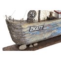 Figurka Dekoracyjna DKD Home Decor Niebieski Biały Barco 40 x 5 x 24 cm