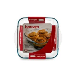 Blacha do piekarnika Borcam Z uchwytami 1,9 L 22 x 6 x 25,5 cm (6 Sztuk)