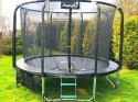 Trampolina Ogrodowa Jumpi 312cm/10FT Maxy Comfort Czarna Z Wewnętrzną Siatką