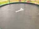 Trampolina Ogrodowa Jumpi 435cm/14FT Maxy Comfort Czarna Z Wewnętrzną Siatką