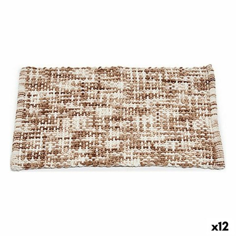 Mata do kąpieli Berilo ITEM NO.12 RUGS Beżowy 50 x 80 cm (12 Sztuk)