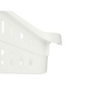 Organizer do lodówki Biały Plastikowy 26 x 9,3 x 30,5 cm (24 Sztuk)