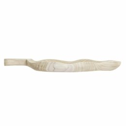 Tacka do przekąsek DKD Home Decor Jasnobrązowy Naturalny Tropikalny Liść roślin 56 x 28 x 5 cm