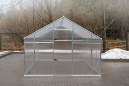 Szklarnia Sanus XL-18 wymiar 2,9x6,4m H=2,25m 18,6m2 poliwęglan 6mm