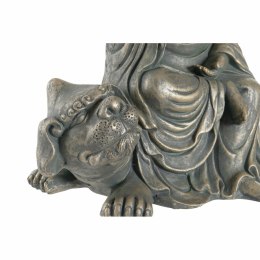 Figurka Dekoracyjna DKD Home Decor 38 x 25 x 43 cm Czarny Złoty Budda Ciemny szary Orientalny Nowoczesny