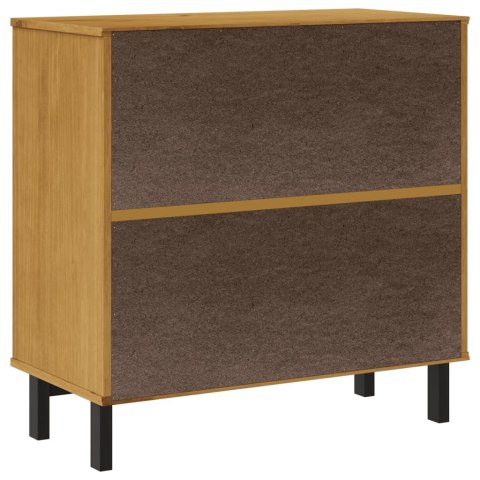 Komoda FLAM, 80x40x80 cm, lite drewno sosnowe Komoda FLAM, 80x40x80 cm, lite drewno sosnowe