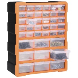 Organizer z 39 szufladkami, 38x16x47 cm